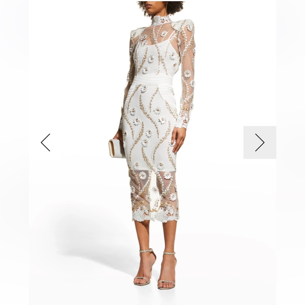 Wore this for my bridal shower and it was fabulous! Only worn once.